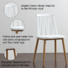 White Windsor Chair - Image 9