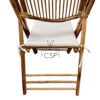 Bamboo Folding Chair Cushion - Image 3
