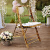 Bamboo Folding Chair Cushion - Image 5